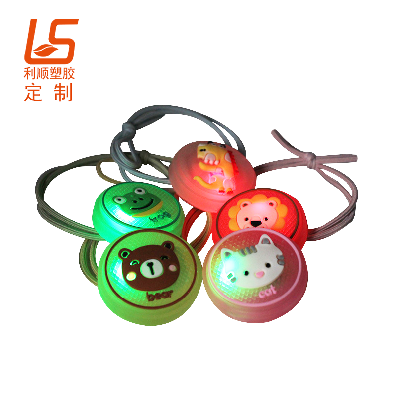 定制LED發(fā)光發(fā)繩 LED閃燈驅(qū)蚊發(fā)繩