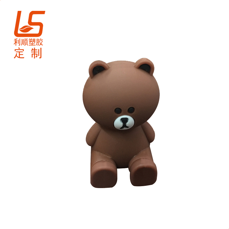 定制伸縮腿立體公仔手機(jī)支架 PVC立體公仔手機(jī)支架