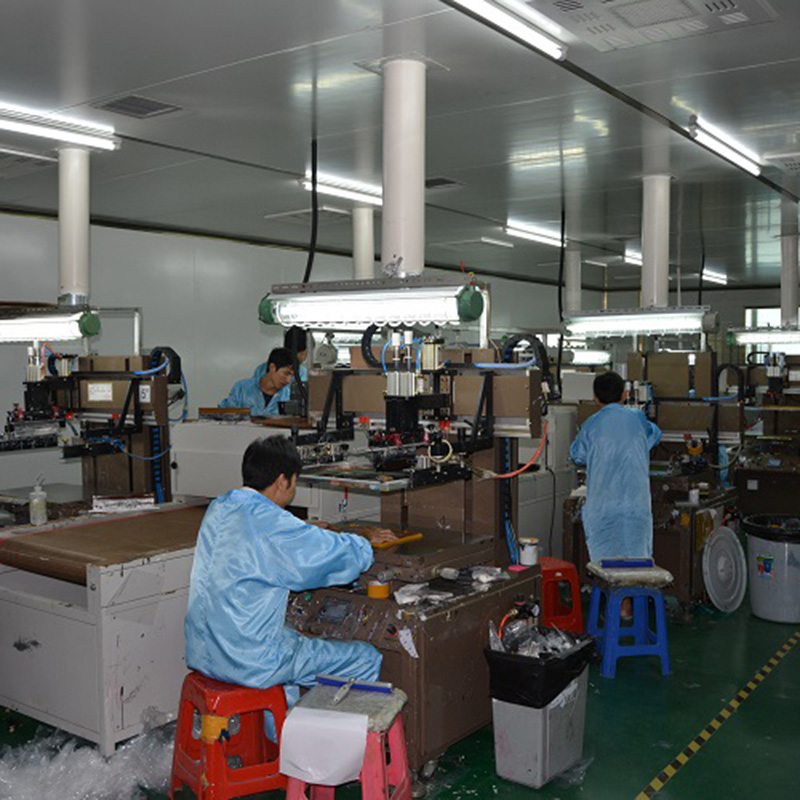 利順?biāo)苣z絲印車間